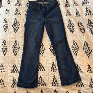 J Crew Billie Demi Boot Crop Jeans size 25